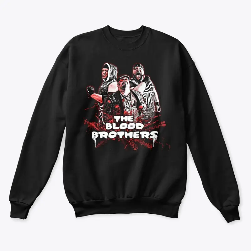 Blood Bros Photo Crewneck Sweater