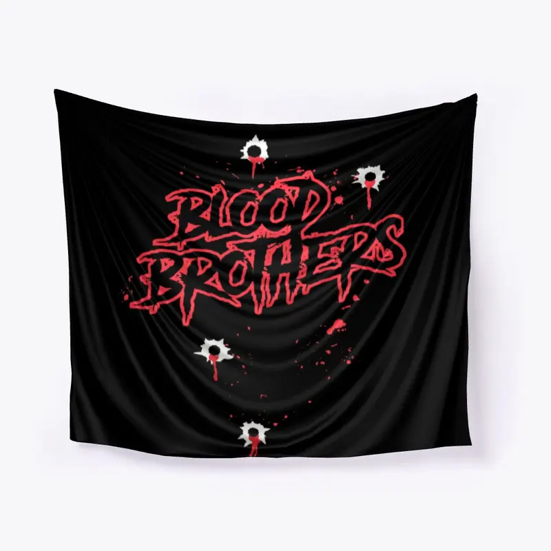 Blood Bros Bullet Wall Tapestry