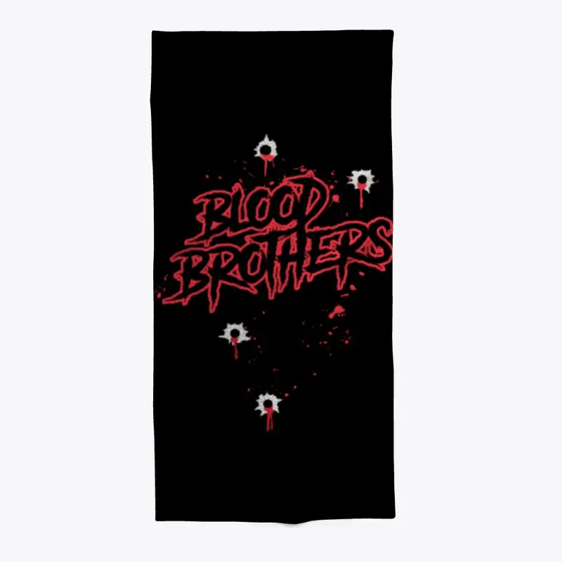 Blood Bros Bullet Beach Towel