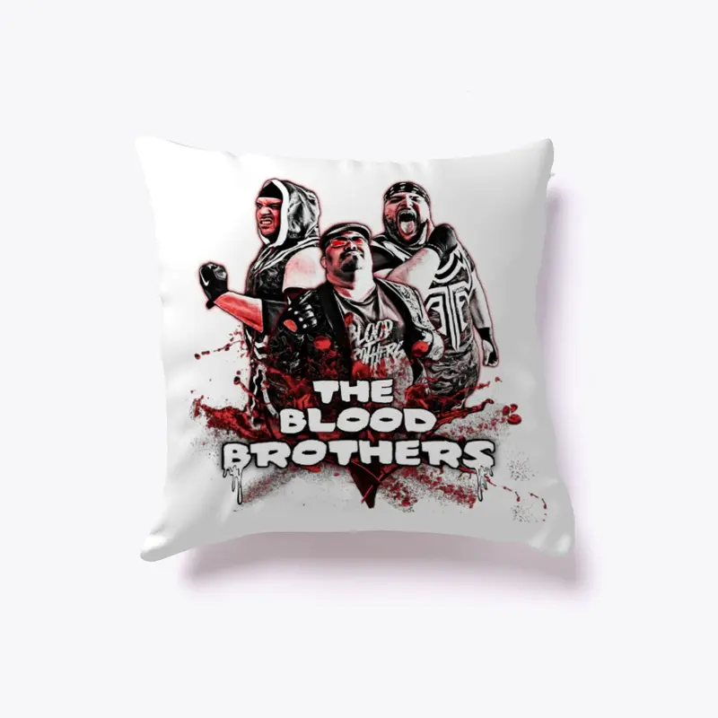 Blood Bros Photo Indoor Pillow