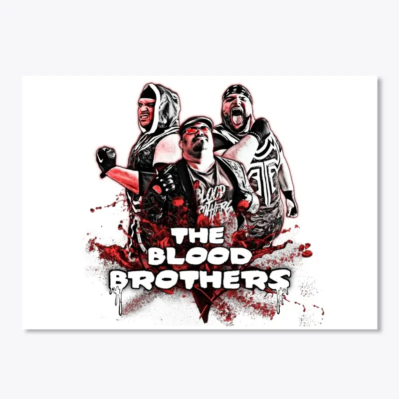 Blood Bros Photo Sticker