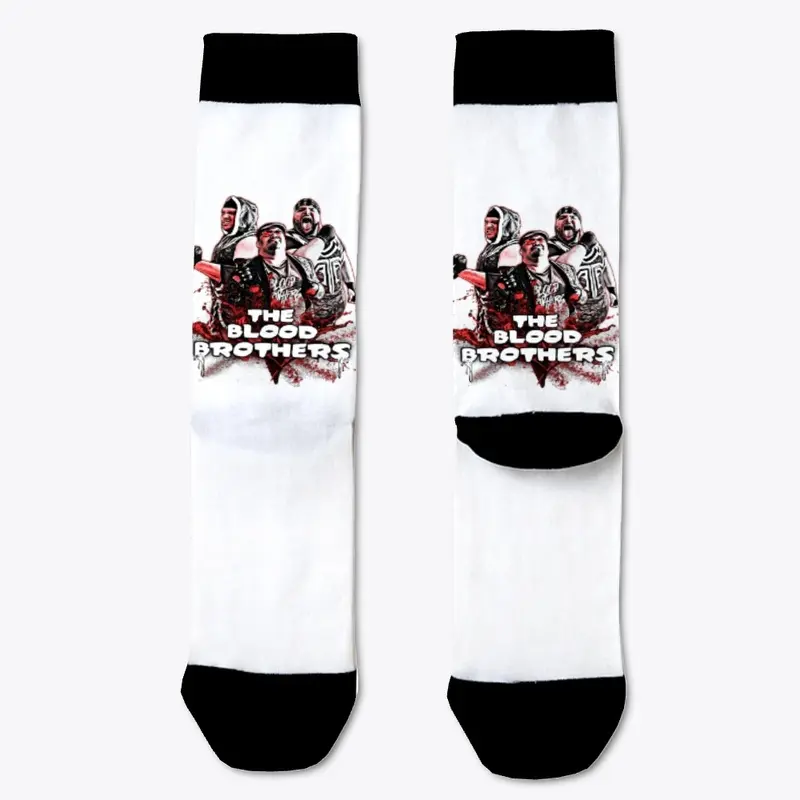 Blood Bros Photo Long Socks