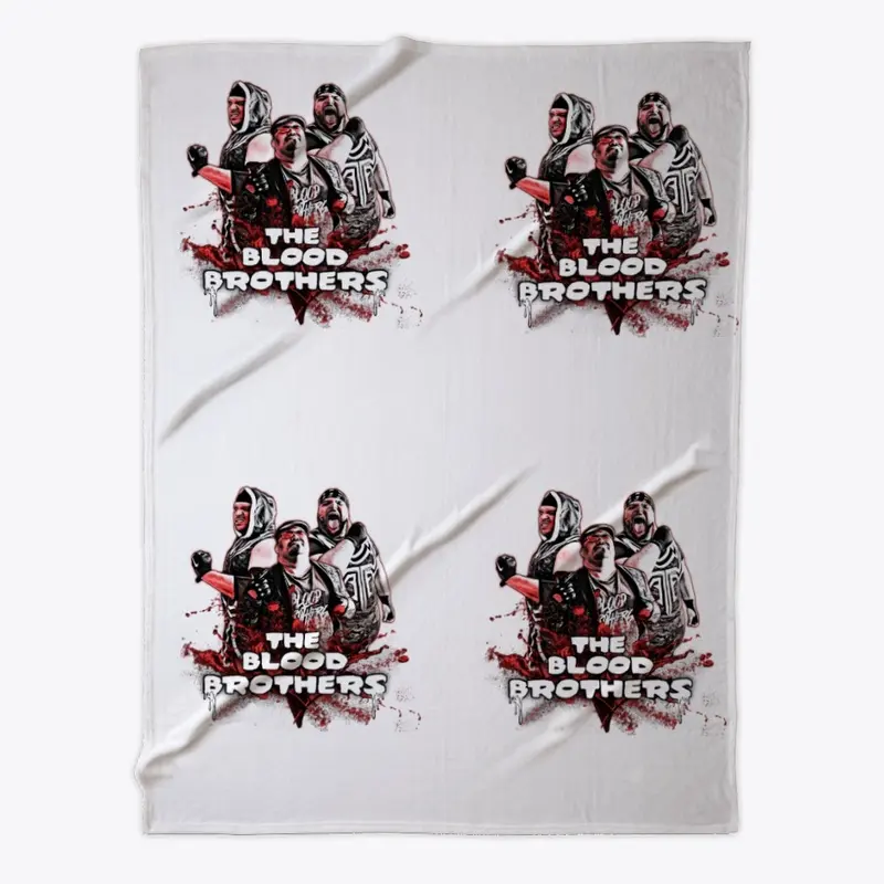 Blood Bros Photo Fleece Blanket