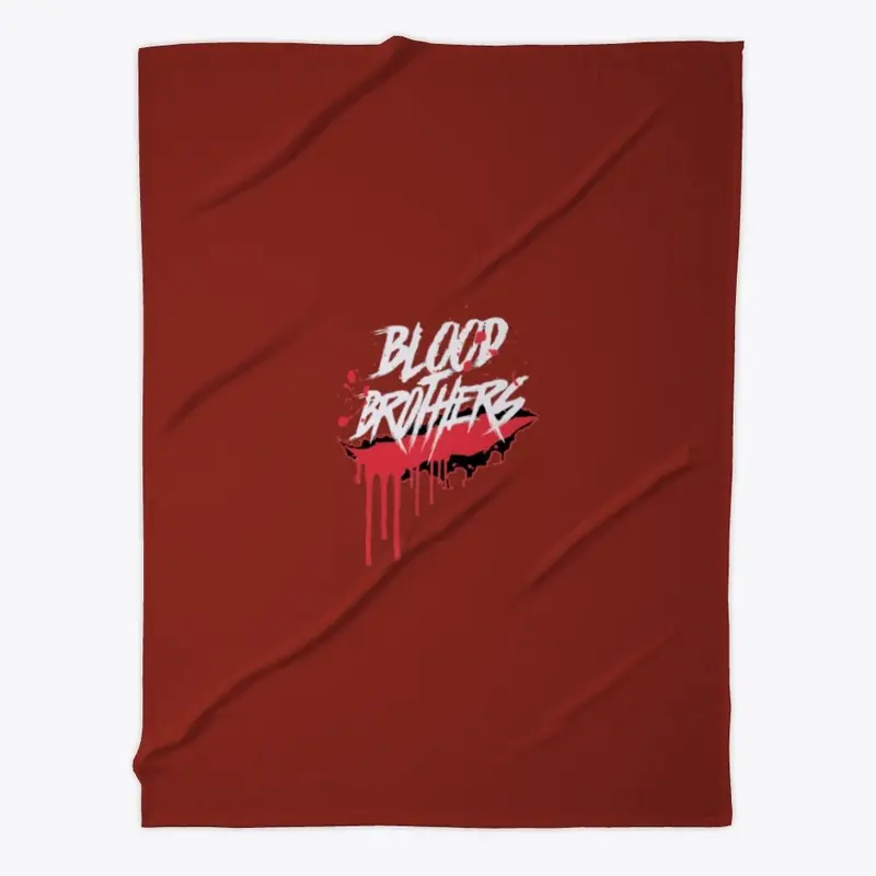 Blood Bros Cut Fleece Blanket