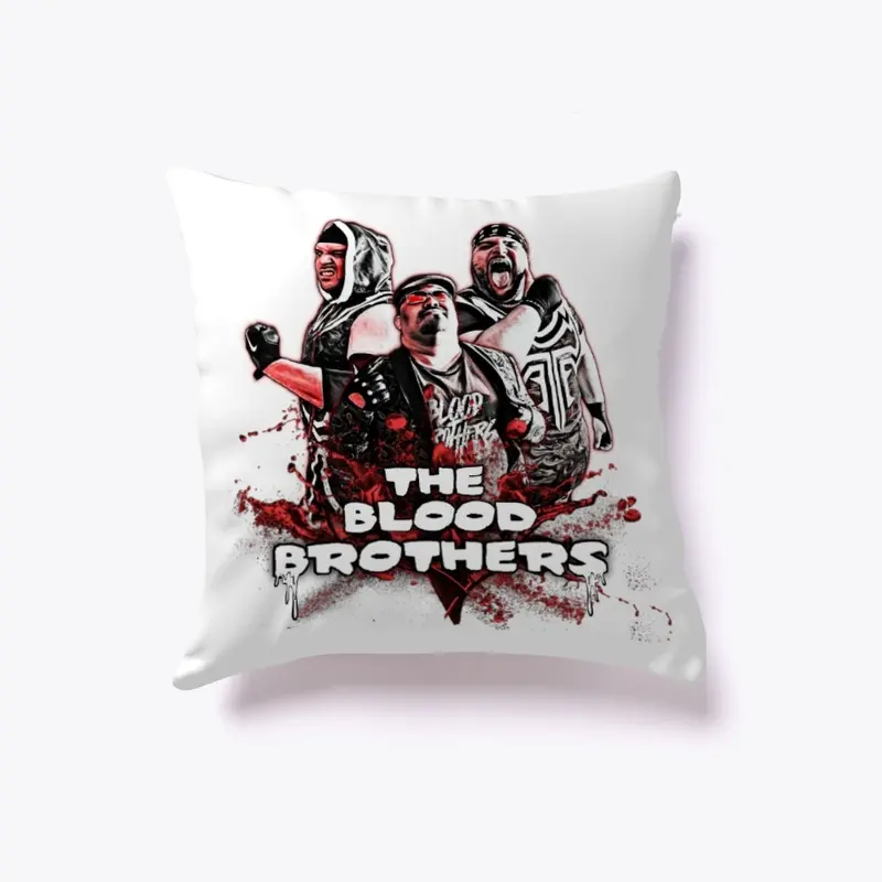 Blood Bros Photo Indoor Pillow